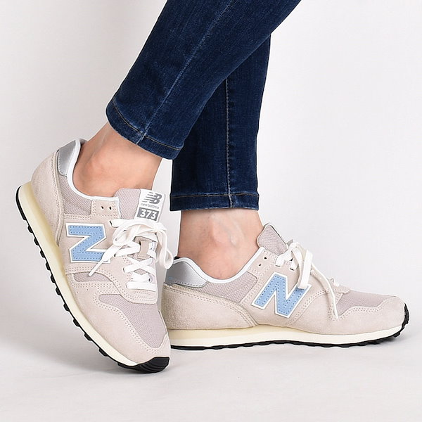 Qoo10] new balance WL373 BL2 灰 スニーカー レデ