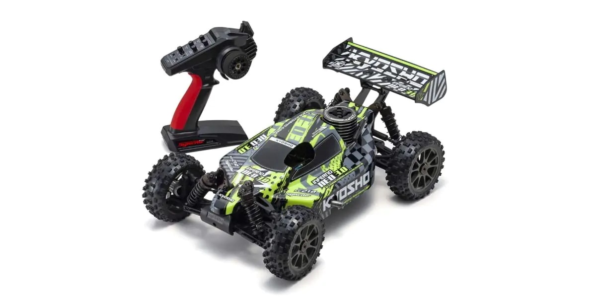 京商 【再生産】1/8 21エンジンRC 4WD レーシングバギー レディセット インファーノ NEO 3.0 T6 イエロー【33012T6】 ラジコン KC 33012T6 GP 4WD インファ