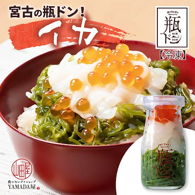 瓶ドン 【 イカ 】 岩手県 宮古市 新名物 海鮮丼 オ...のサムネイル