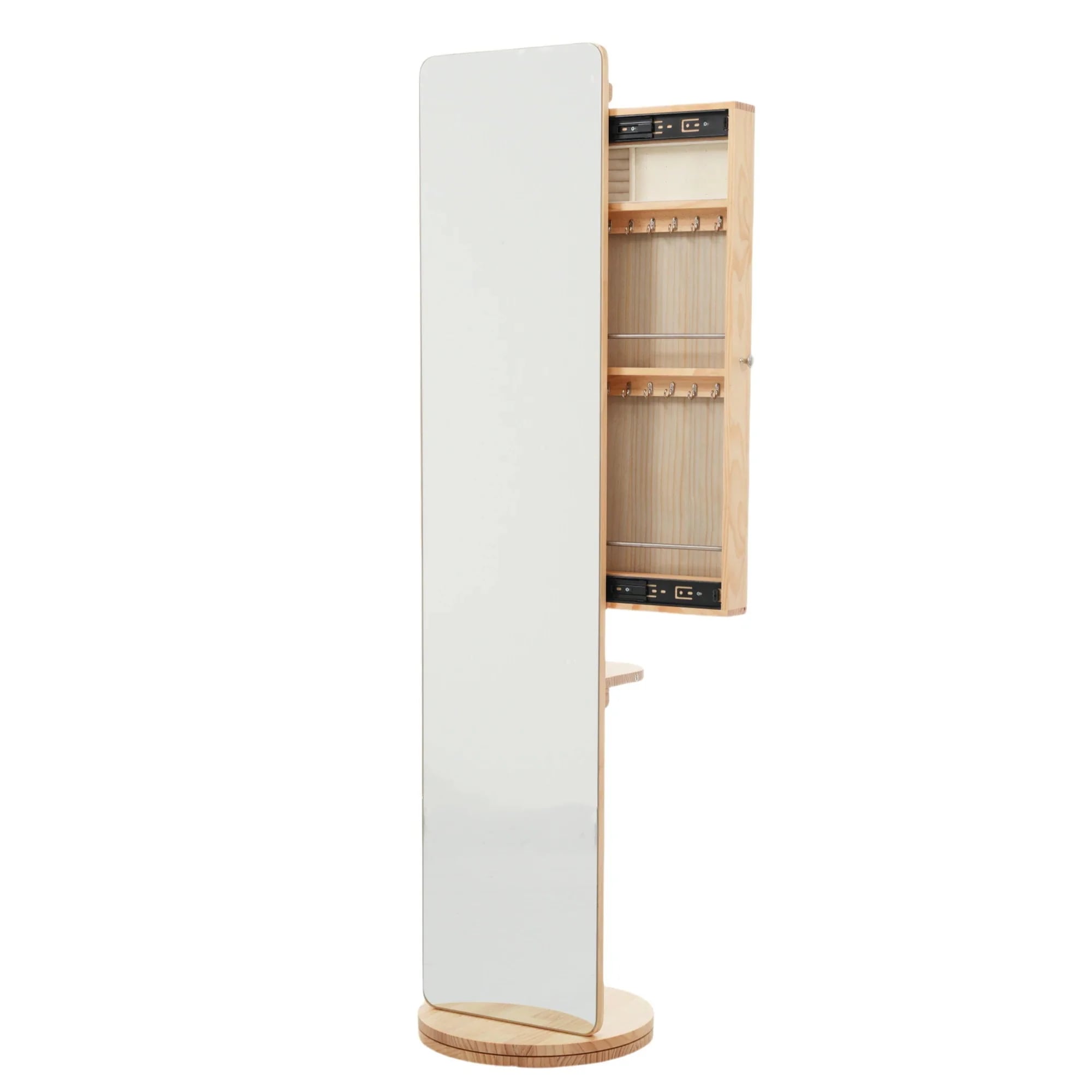 【国内発送】鏡 姿見 玄関 全身 おしゃれ ハンガーラック 収納 スタンド 回転 DIY 自撮り鏡鏡 ミラー 鏡 壁掛け鏡 全身鏡 飛散防止加工 全身ミラー ドレッサー スリムミラー インテリア 韓国 20,761円