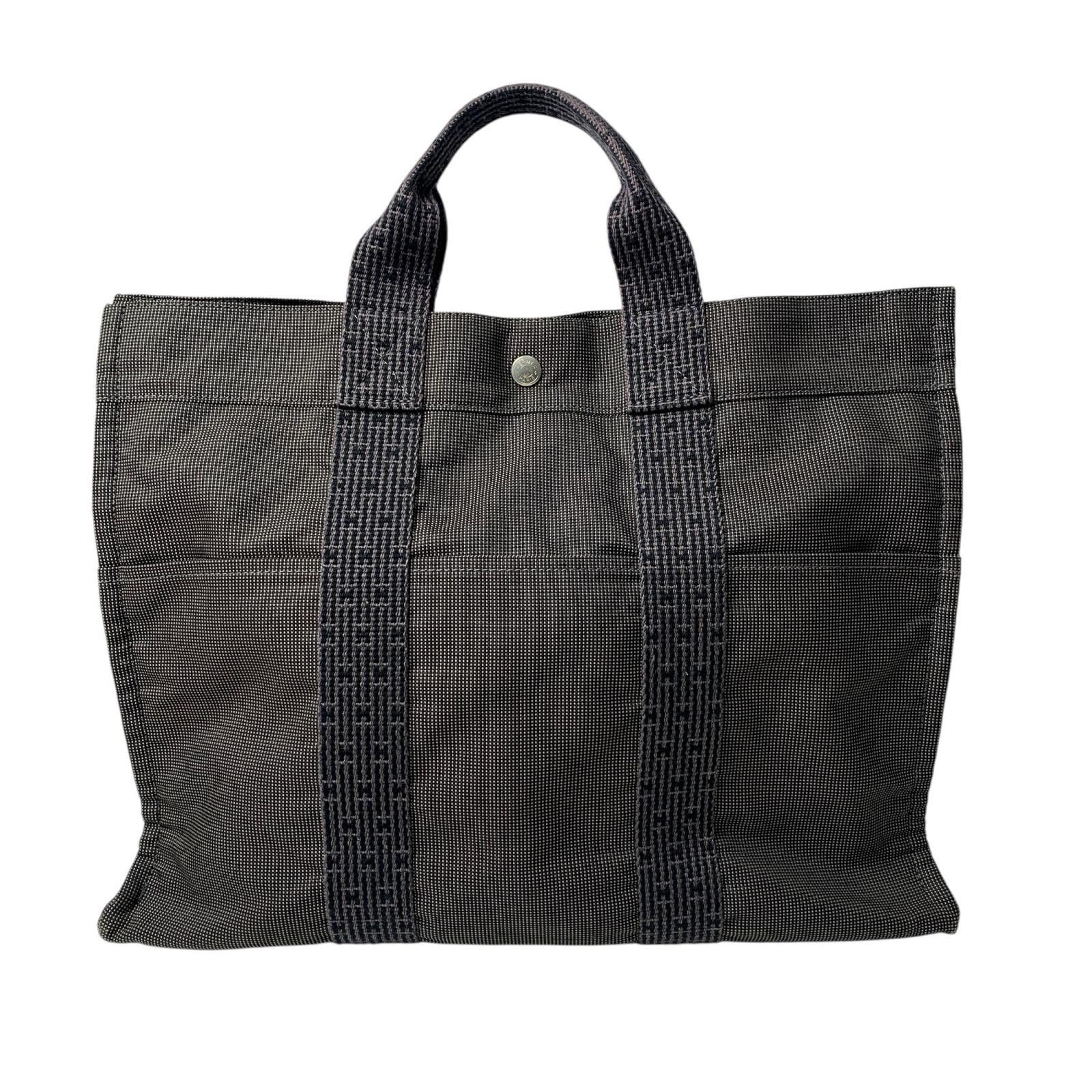 エルメス HERMES エールライン トートバッグ 鍵2本 カデナ 付き #102 レディース