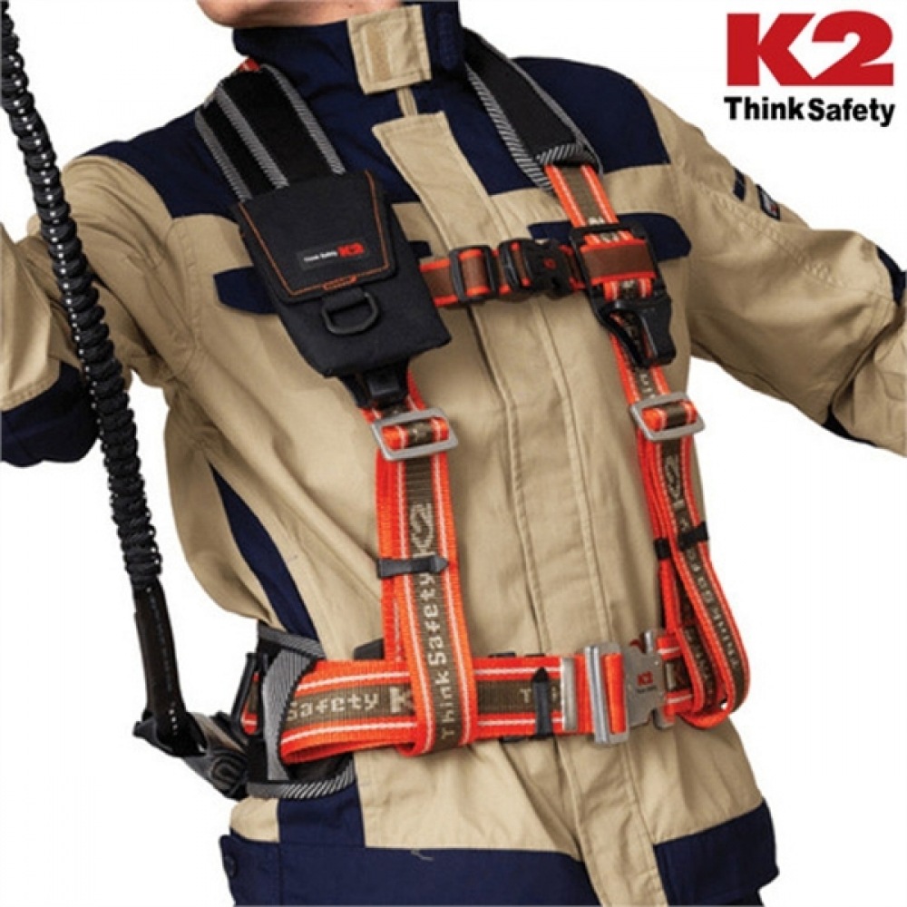 (K2 安全) K2 安全上半身シートベルト KB-9102 工業用シートベルト