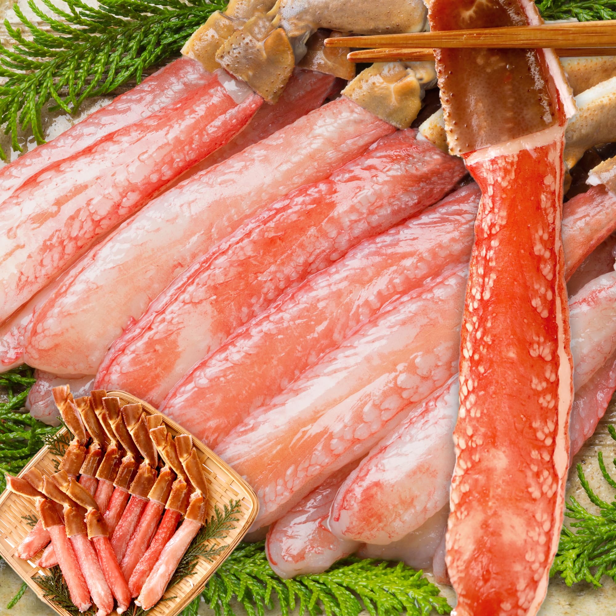 カニパラダイス 生ずわいがに ロイヤルポーション スーパージャンボサイズ 太脚 500g (10～13本)