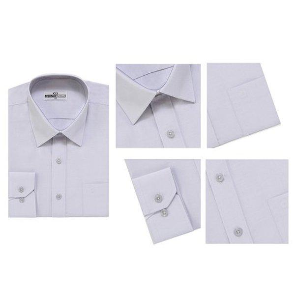 メンズベーシックモーダルカラーネック長袖ワイシャツ SJ-SHA-653