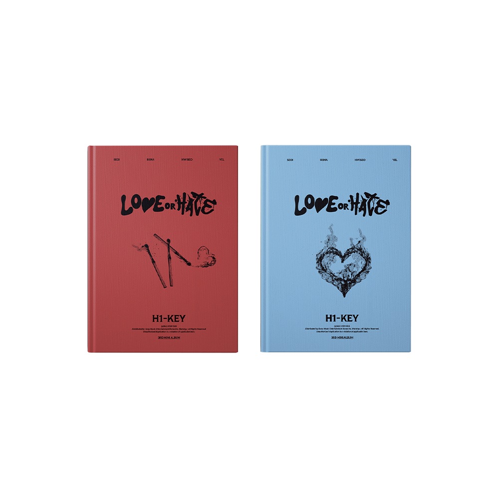2種SET / H1-KEY - LOVE OR HATE (3rd mini album) [6月19日発売]