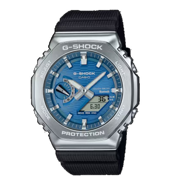 カシオ CASIO 腕時計 G-SHOCK GBM-2100A-2BJF 時計 ソーラー スマホ連動 衝撃 防水 ライト メタル ビジネス カジュアル