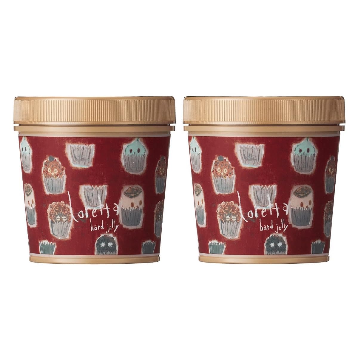 ロレッタ ハードゼリー 300g×2個セット ローズの香り ヘアワックス ヘアケア スタイリング剤 スタイリングジェル ツヤ ウェット感