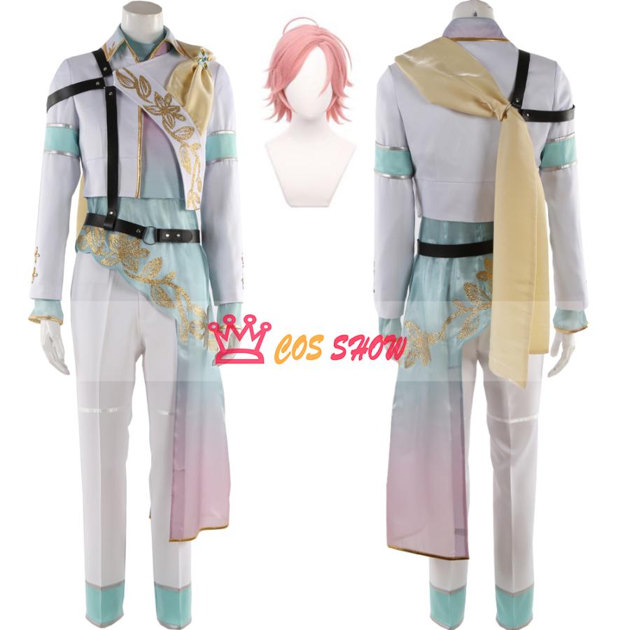 2025新品販売 あんスタ 桜色宵 桜河こはく おうかわこはく コスプレ衣装 cosplay 仮装 オーダーメイド製作可能 イベント ハロウィン 学園祭 ステージ