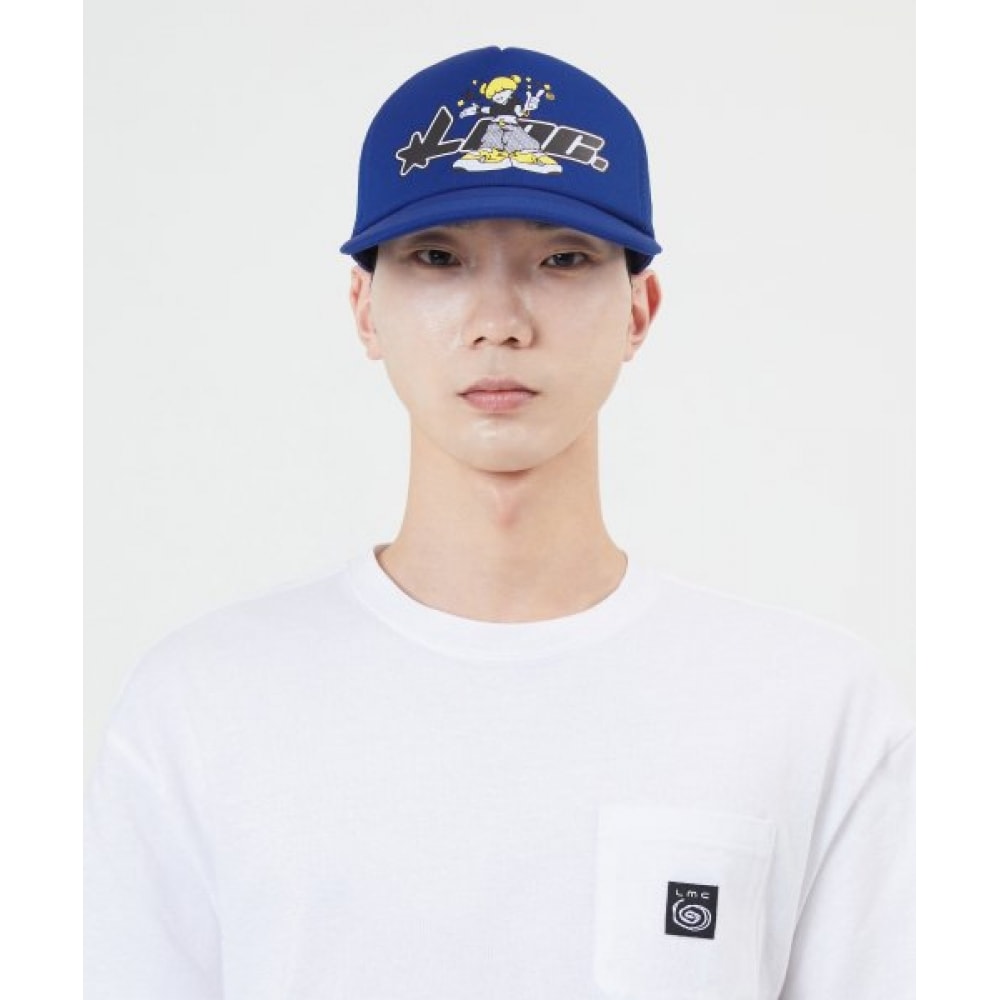 LMC (LMC) ロストシティガールメッシュキャップブルー