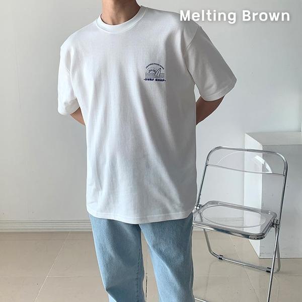 メンズオーバーフィット半袖Tシャツメンズ夏半袖TシャツSF3