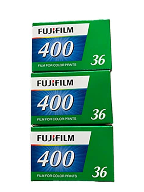 フジフィルム 400 カラープリント用フィルム 36枚撮り 3本セット