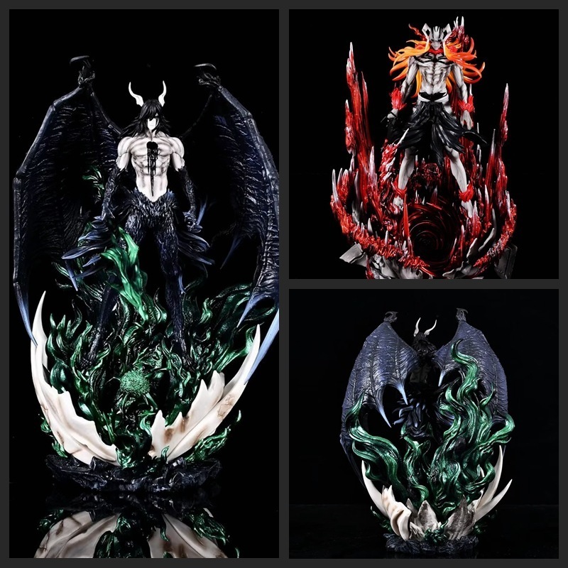 死神黒崎一护ウルキオラ牛头一护黒翼二段小ウシファー箱入りフィギュア