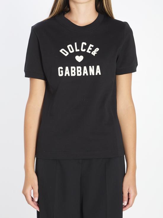 DOLCE & GABBANA Women Tops F8N08Z BLACK