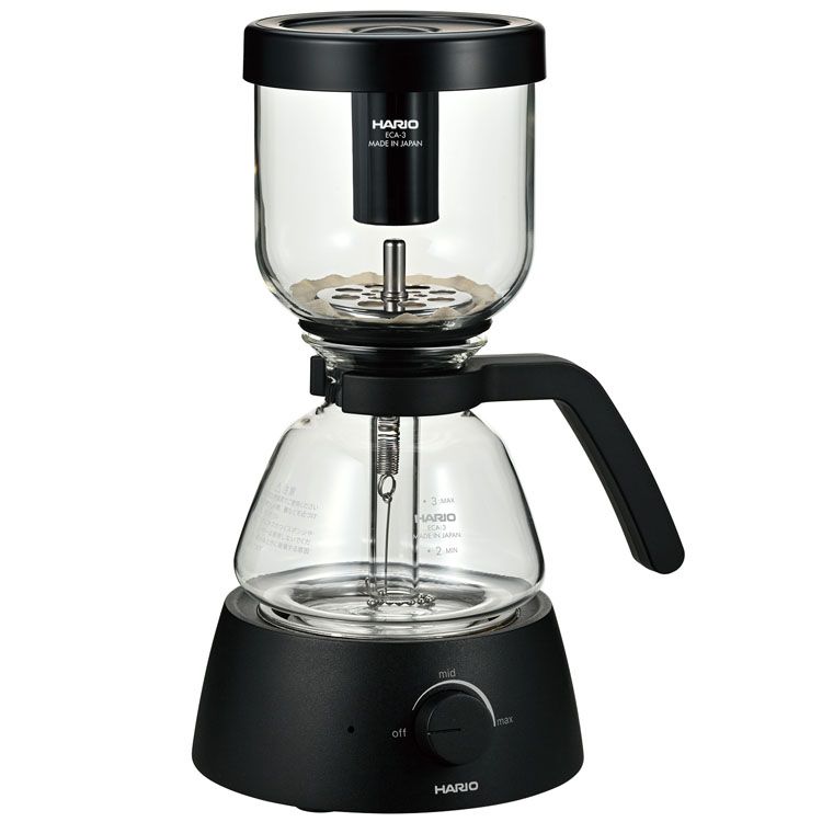 【人気商品】HARIO Electric_Coffee_Syphon コーヒーメーカー エレクトリックコーヒーサイフォン ECA-3-B