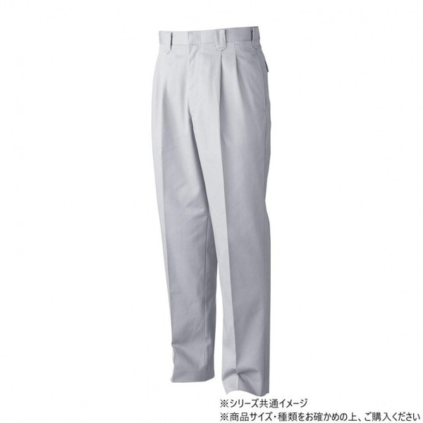 5339 ツータックスラックス 85サイズ シルバーグレー(22)