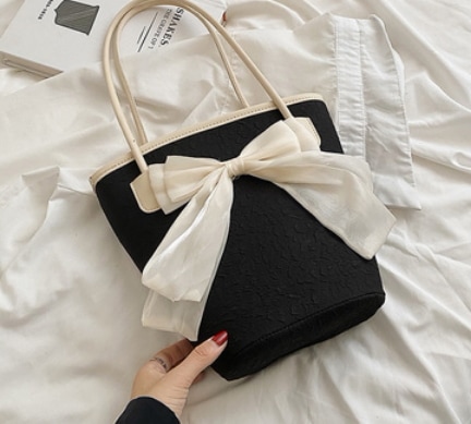 お上品ハンドバッグ バッグ かばん レディースバッグ 通勤バッグ ママバッグ マザーズバッグ 収納 機能性 便利 リボン かわいい 大人可愛い きれいめ シンプル カジュアル 大人 上品 おしゃれ