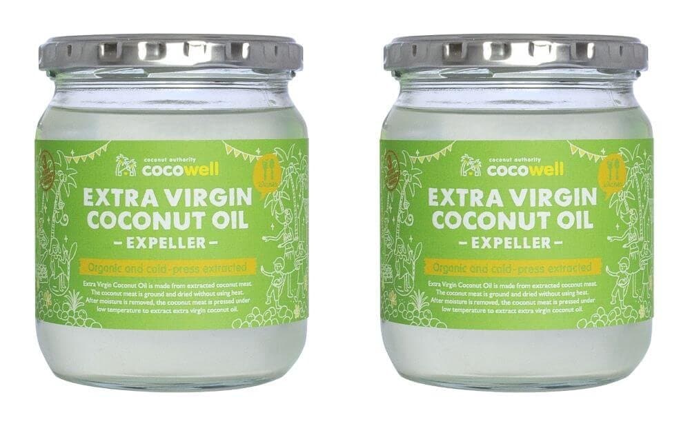 ココウェル エキストラバージンココナッツオイル（エクスペラー） 360g（400ml）×２個セット