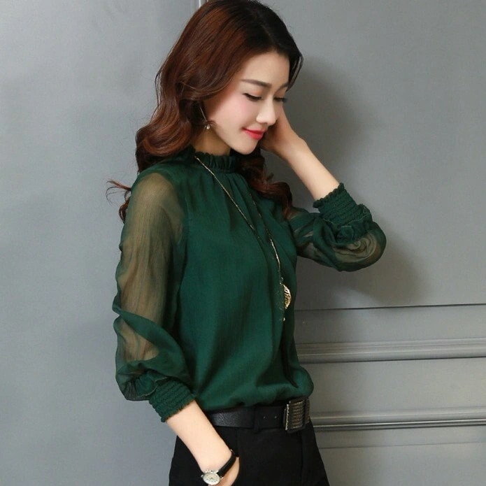 ブラウス 白 ブラウス レディース フォーマル 無地 シフォン ブラウス オフィス トップス タート