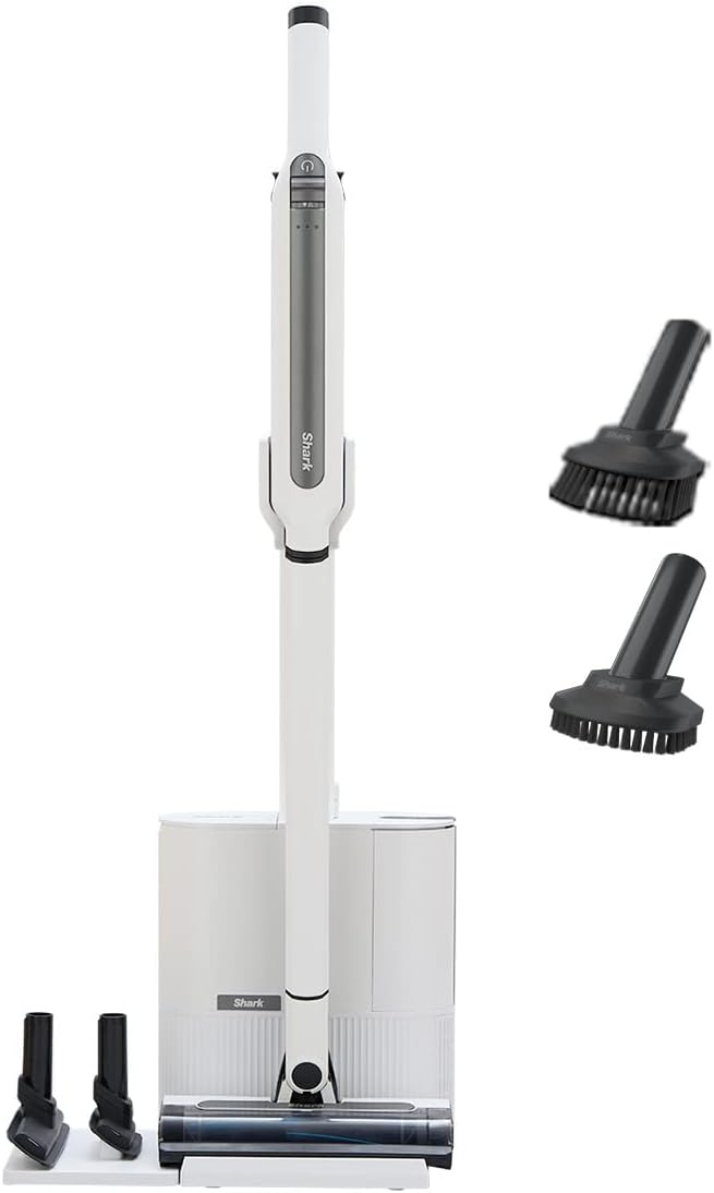 Shark シャーク 掃除機 スティック コードレス EVOPOWER SYSTEM STD + CS150JAE ホワイト＋ アクセサリーパック（ブラシセット）