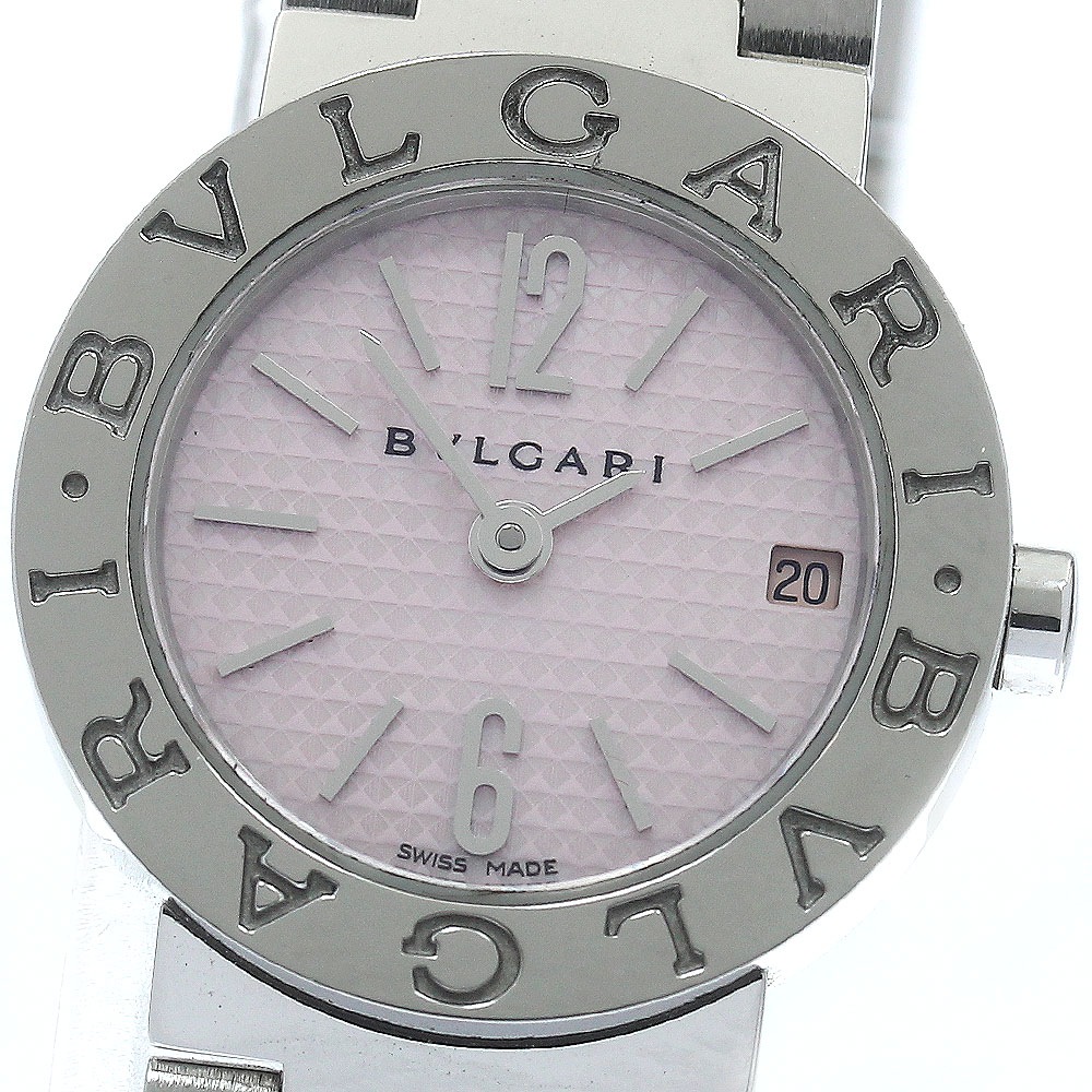 ブルガリ BVLGARI BB23SS ブルガリブルガリ デイト クォーツ レディース 保証書付き_869750【中古】