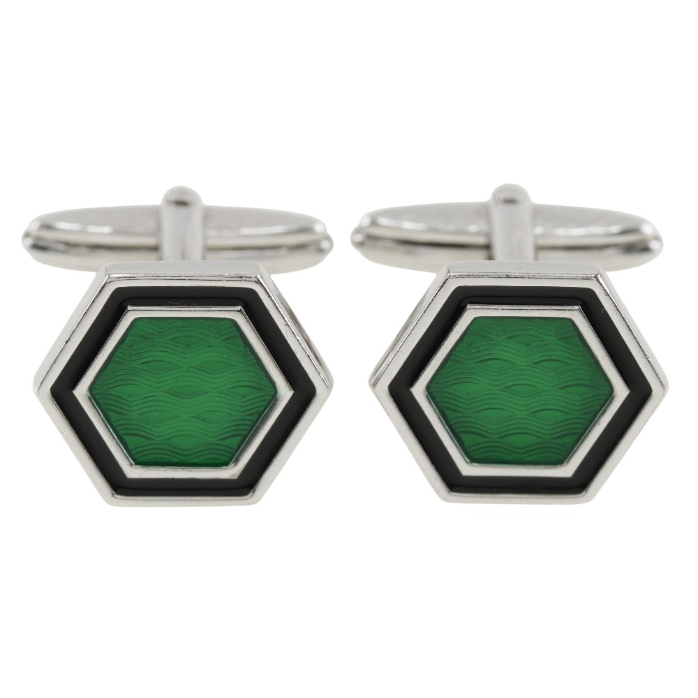 ヘキサゴン カフス シルバー925 メンズ 中古品