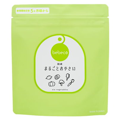 他サイト： bebeco まるごと離乳食 国産 まるごとおやさい 離乳食 60g×1袋 だし 野菜 ベビーフード 無添加 粉末 パウダー bebecoシリーの商品画像