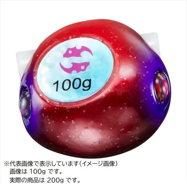 ダイワ タイラバ 鯛ラバ 紅牙ベイラバーフリーβTGヘッド200g 紅牙レッド 5,064円