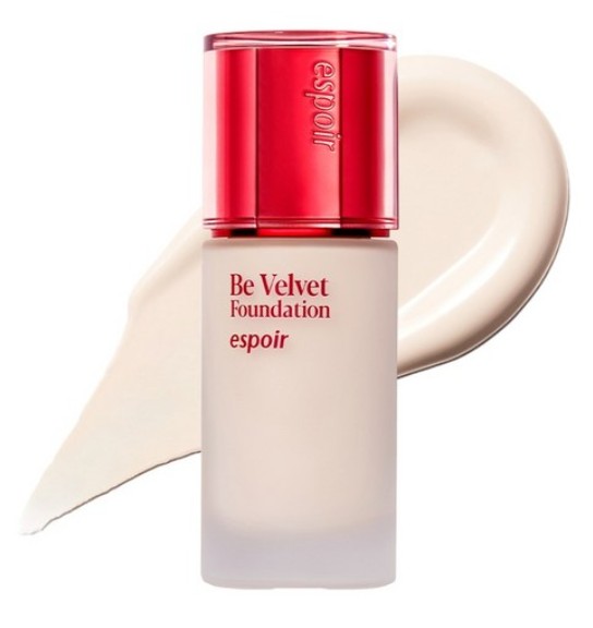 [NEW]ビーベルベットファンデーション SPF22 PA++/毛穴クッションファンデ/24時間ツヤ肌キープ/毛穴カバー/密着力/リキッドファンデーション/韓国コスメ