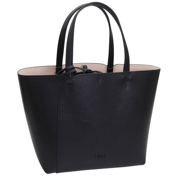 フルラ バッグ レディース トートバッグ アウトレット レザー ブラック MIADIVA S TOTE BAG WB01732BX3104O6000 FURLA