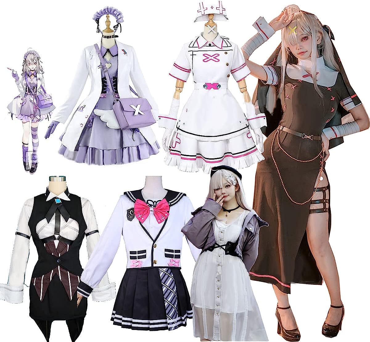 大人気バーチャルYouTuber 健屋花那 すこや かな コスプレ衣装 風 ハロウィン クリスマス 学園祭 文化祭 仮装 ハロウィン クリスマス 文化祭 学園祭 仮装 演出服 コス