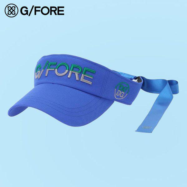 リボンサンバイザー 女性 ゴルフ帽子 073213819