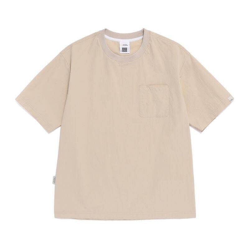 ナショナルジオグラフィック NATIONALGEOGRAPHIC N262UTS940 フリースストレッチ セミオーバーフィット 半袖Tシャツ LBEIGE N262UTS940071 420128