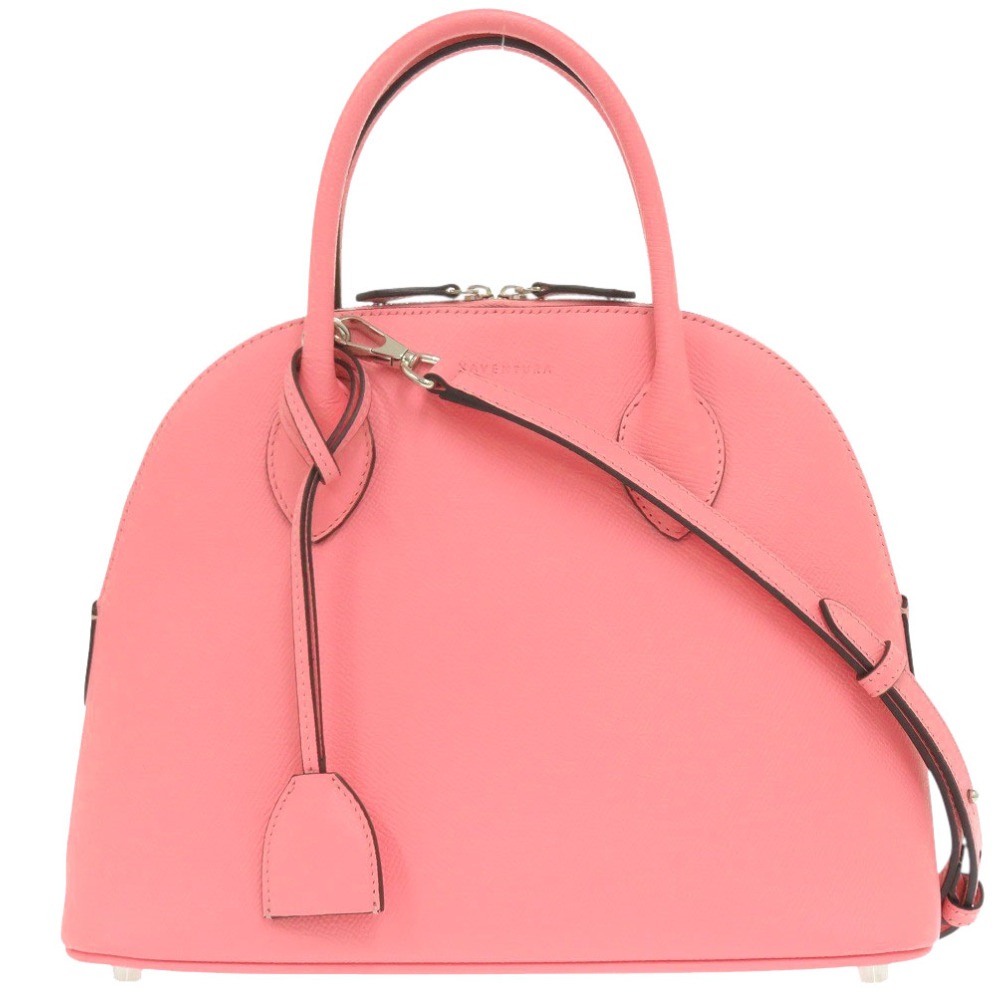 新品同様 ボナベンチュラ 2WAY エマバッグ 28 BBGN2-IP ハンドバッグ カーフ/カーフレザー アイシクルピンク 0897【中古】BONAVENTURA レディース