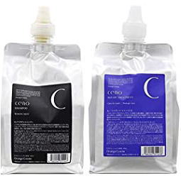 【送料無料】 オレンジコスメ ／ CENO セノ ヘマチンシャンプー HR 1000ml ／ リペア トリートメント CR 1000g　レフィルセット