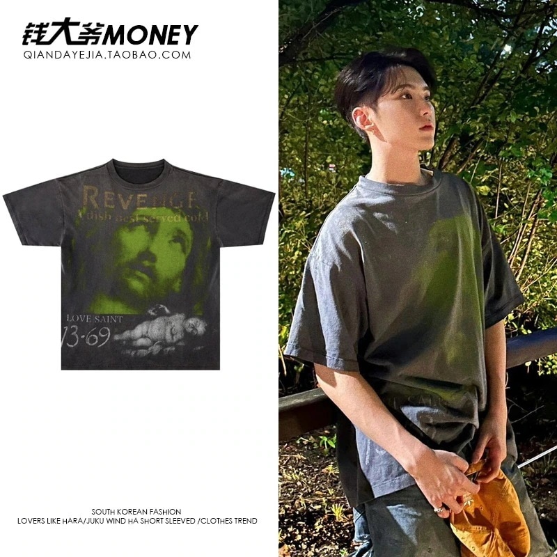 【急速出荷!2枚購入で300円 OFF!】クォンスンロン ゆったり半袖tシャツ レディース 夏トップス2枚購入でカード1パスケース 10,947円