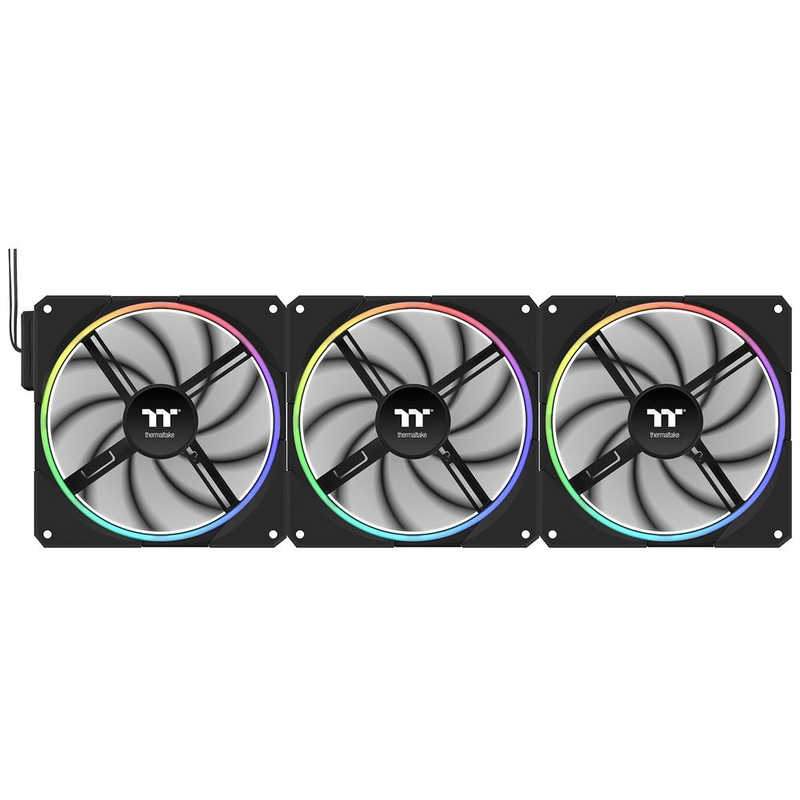 THERMALTAKE　TS140 EX RGB 3Pack Fan Black　CL-F208-PL14SW-A