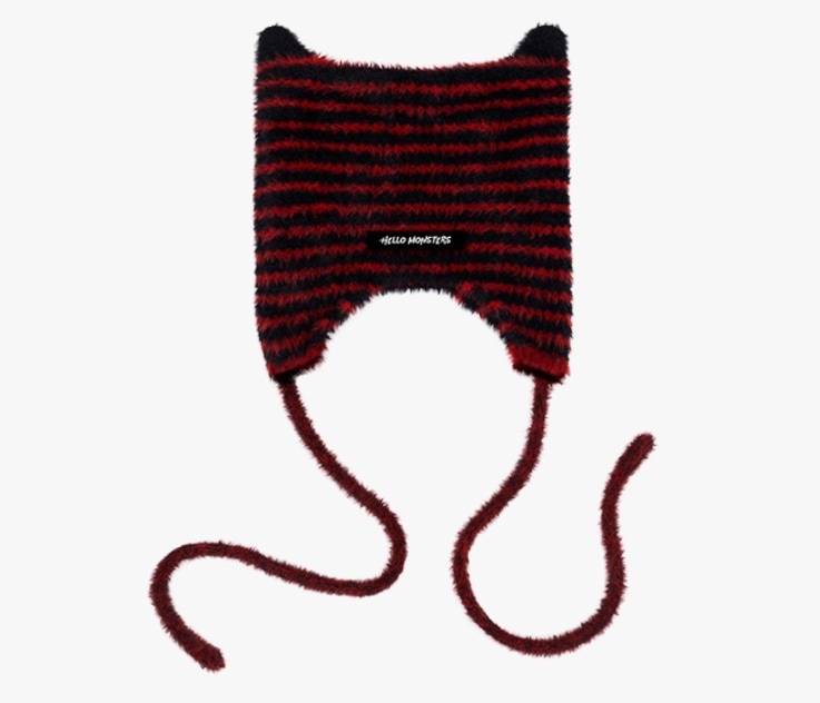 [HELLOMONSTERS] BABYMONSTER HORN STRING BEANIE