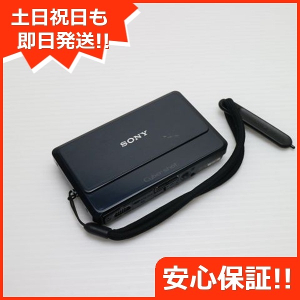 美品 Cyber-shot DSC-TX7 ダークブルー SONY デジカメ 153