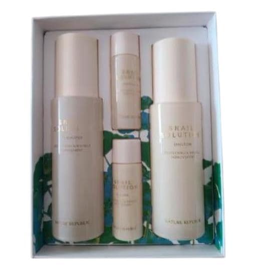 スネイルソリューション2種企画セット(スキン130ml+31ml+エマルジョン120ml+31ml)/スキンケア