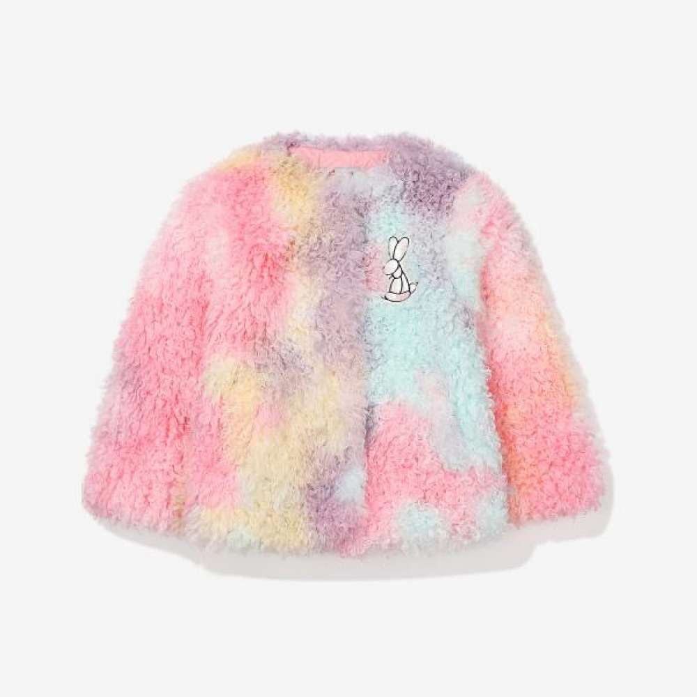 [FILA KIDS] ガールズレインボーファージャケット (FK2JKF4001F_EPK)