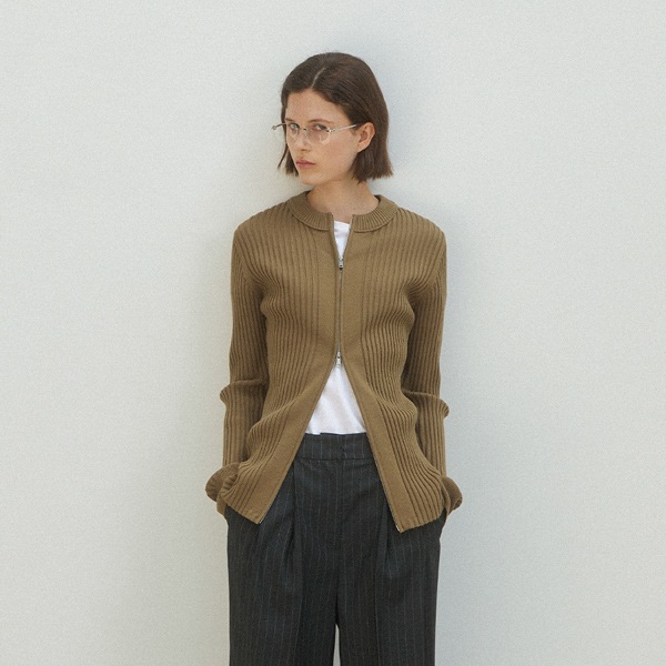 (CD-2145)BESSIE WOOL KNIT CARDIGAN