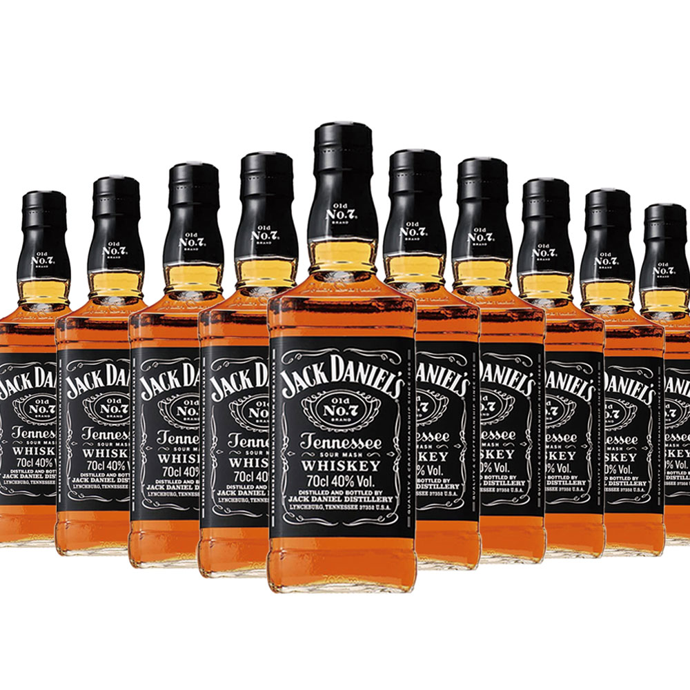 【送料無料】ジャック ダニエル ブラックラベル 40度 700ml12本【北海道沖縄県東北四国九州地方は必ず送料がかかります】