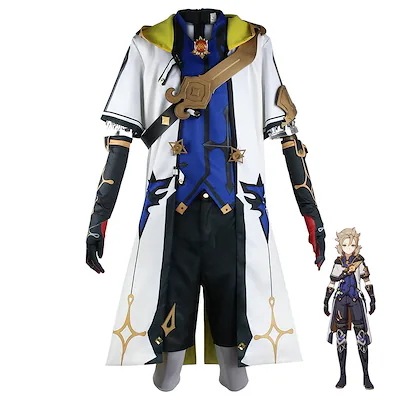 原神 Genshin コスプレ衣装 アルベド Albedo コスチューム 変身 仮装 ステージ服 舞台 ハロウィン クリスマス