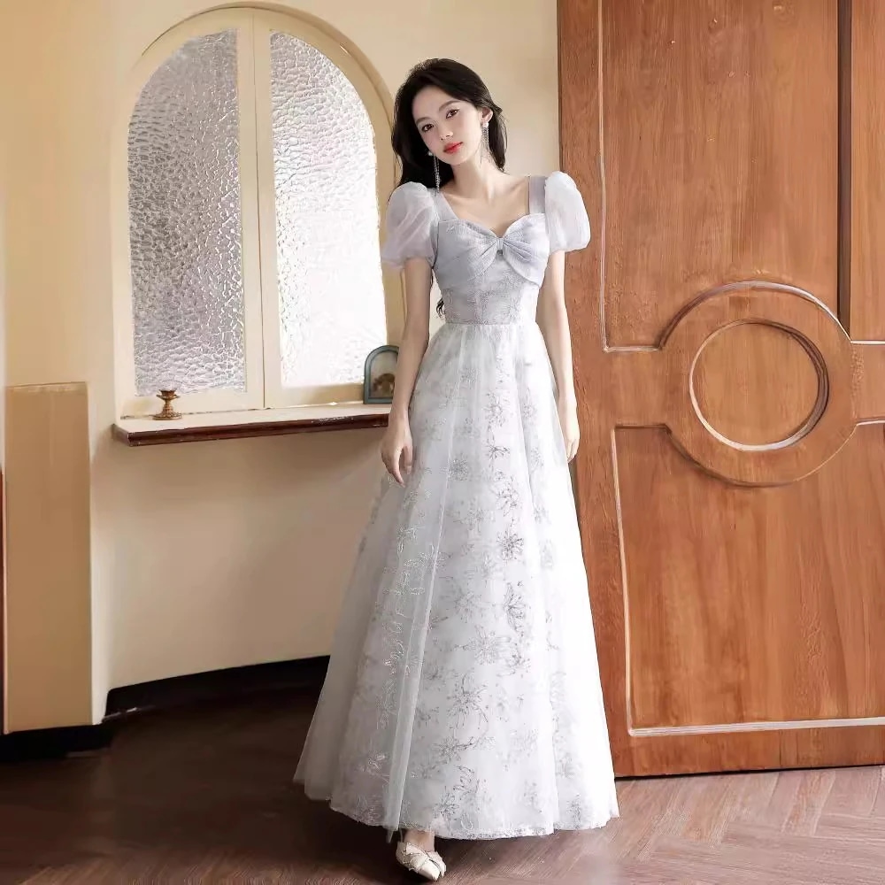 宴会用イブニングドレスフレンチ成人式 2026年秋冬新作 パーティードレス