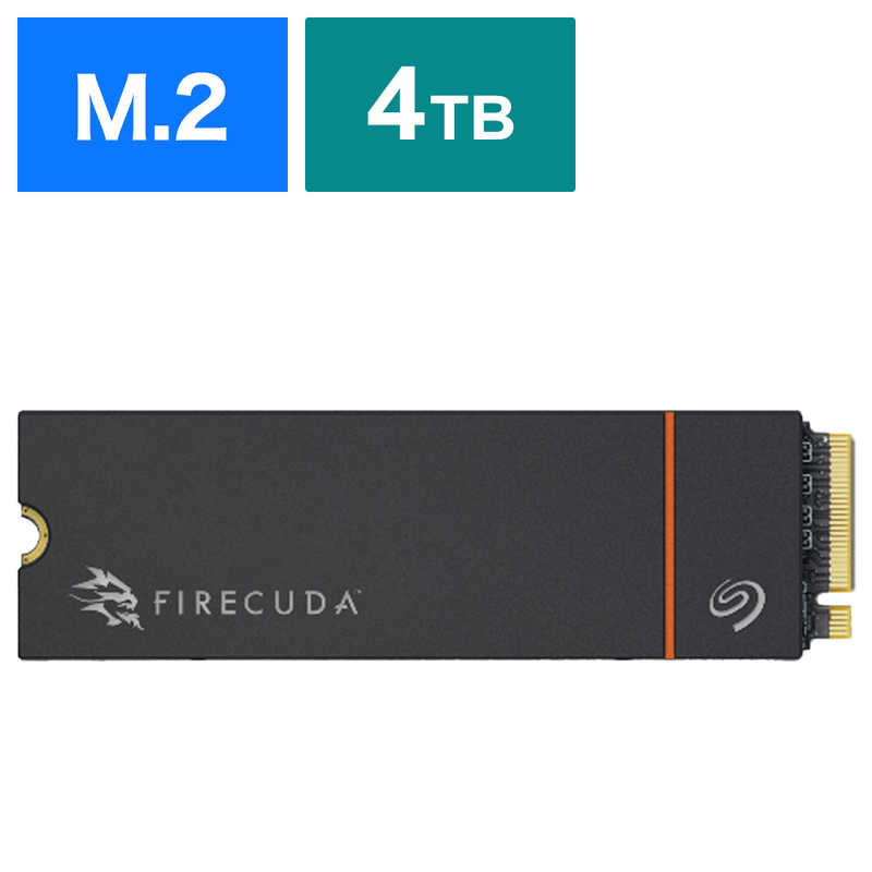 SEAGATE　内蔵SSD PCI-Express接続 ［4TB /M.2］　ZP4000GM3A073