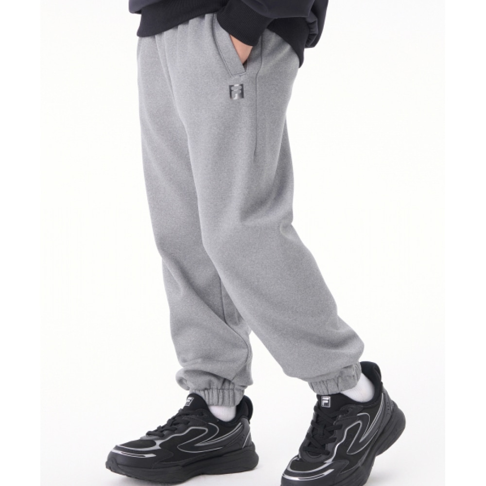 FILA KIDS PF ルーズフィットパワーストレッチ起毛ジョガーパンツ (FK2FPG4301MMLY)