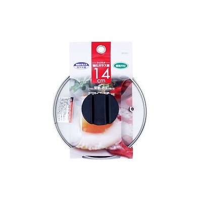 他サイト： ベストコ クックエポ 強化ガラス蓋 14cm ND-5521 鍋 フライパン ふた フタ ガラス 蒸気穴付の商品画像