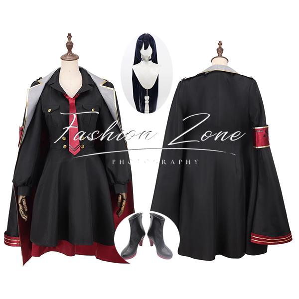 ブルーアーカイブ Blue Archive 風 元宮 チアキ コスプレ衣装 ウィッグ 靴 cosplay ハロウィン 演出服 変装