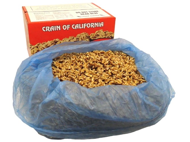 アメリカ カリフォルニア =生クルミ= 約11kg（11.34kg/約25ポンド） LHP（ライトハーフ＆ピース）生胡桃 予約 入荷次第発送