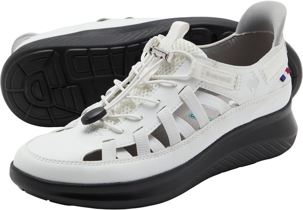 Le coq sportif ルコックスポルティフ LCS マルヌ SS SI さっと履ける/消臭 軽量 LU6SSN25LZ-WHSL サンダル シューズ レディース